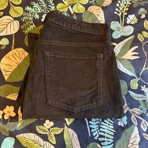 Dark Green Corduroy Pants